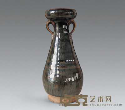 清 黑釉酒壶 高16.4cm